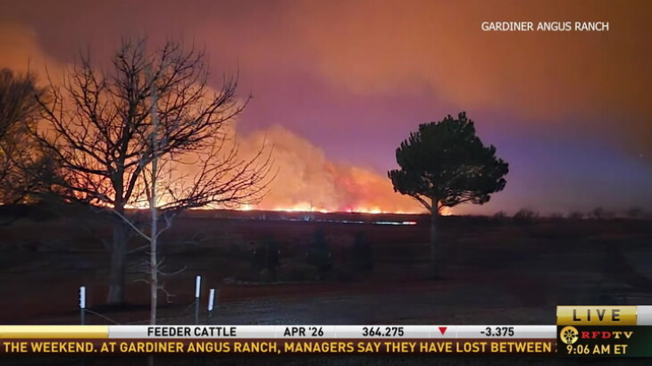 Ranger Road Fire Now 55% Contained as Ranchers Count Losses, Start ...