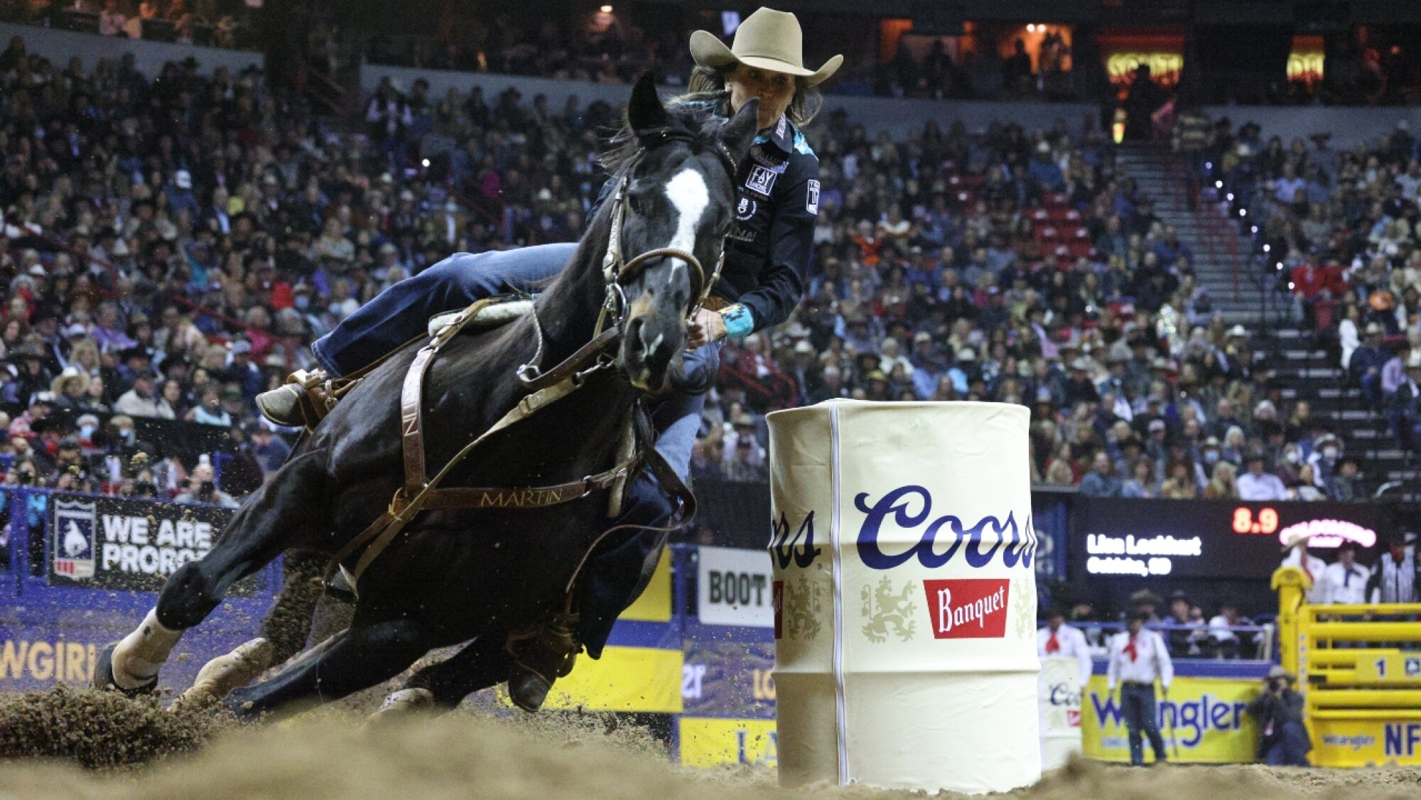WPRA Barrel Racing Standings Update Lisa Lockhart and Leslie Smalygo