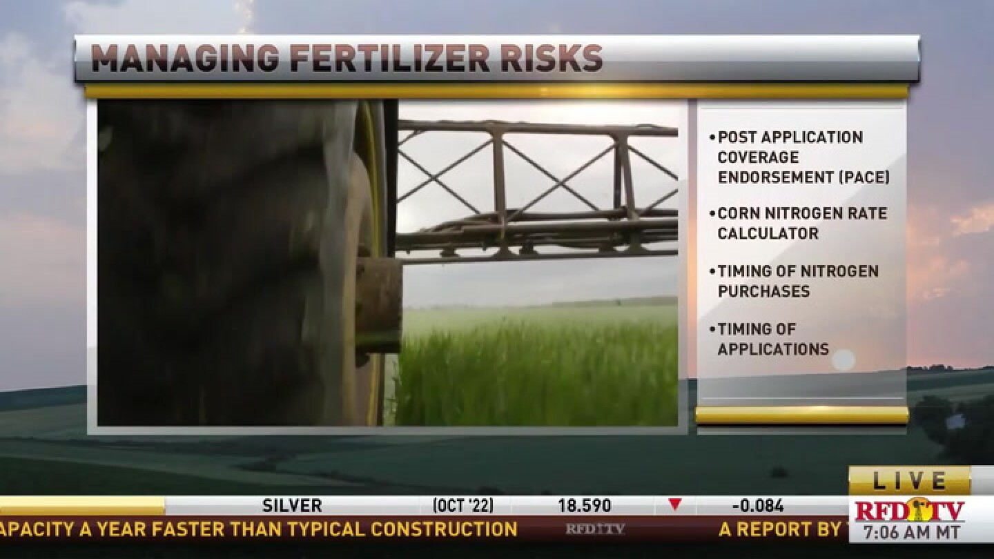 Managing Fertilizer Risks Expect high nitrogen prices to stay for a