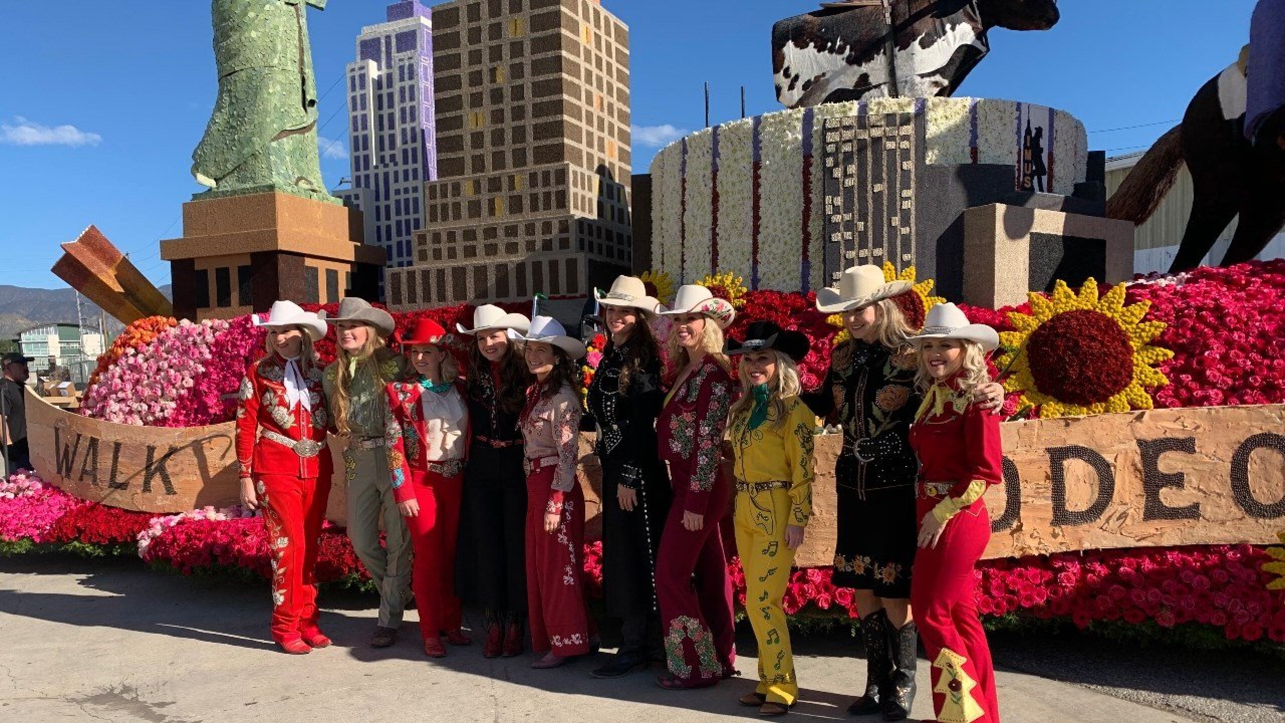 PHOTO GALLERY The Cowboy Channel's Rose Parade float RFDTV