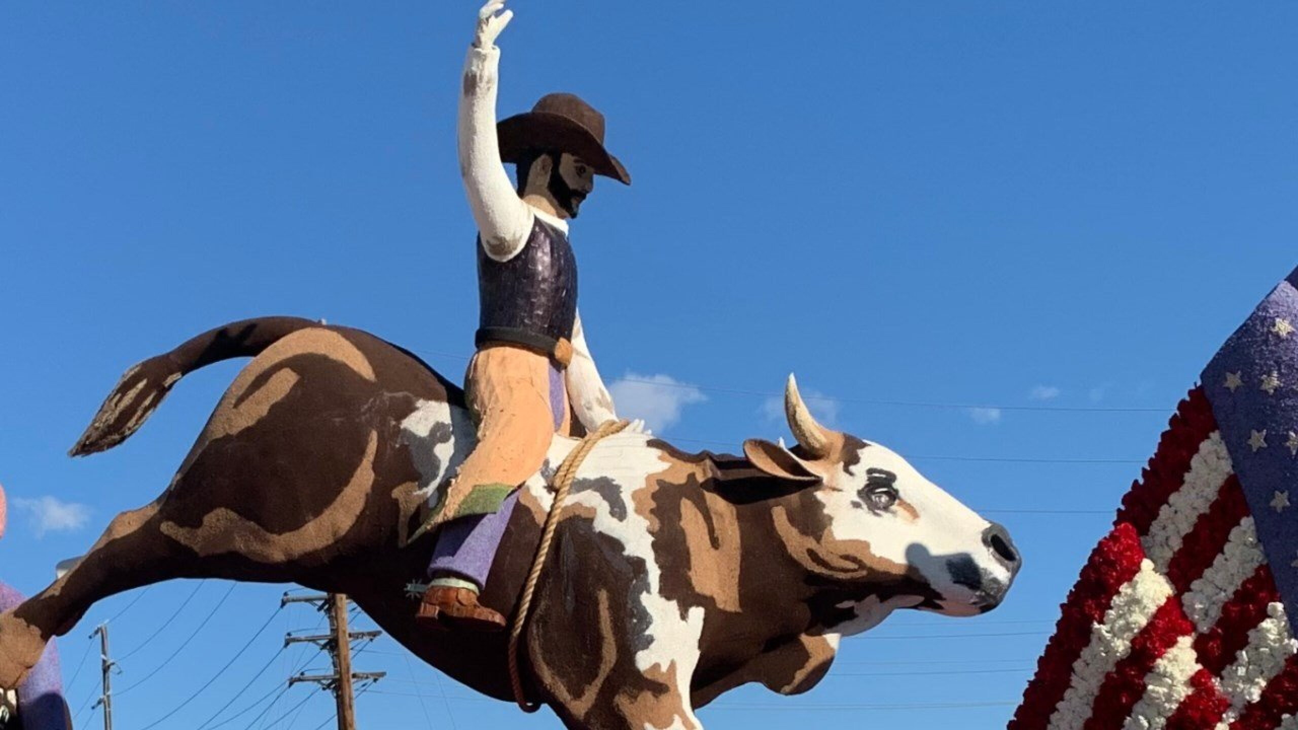 Iconic Rodeo Floats PHOTO GALLERY: The Cowboy Channel's Rose Parade float - RFD-TV
