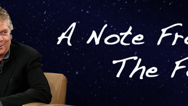 Note From Founder A Note From The Founder (2013) - RFD