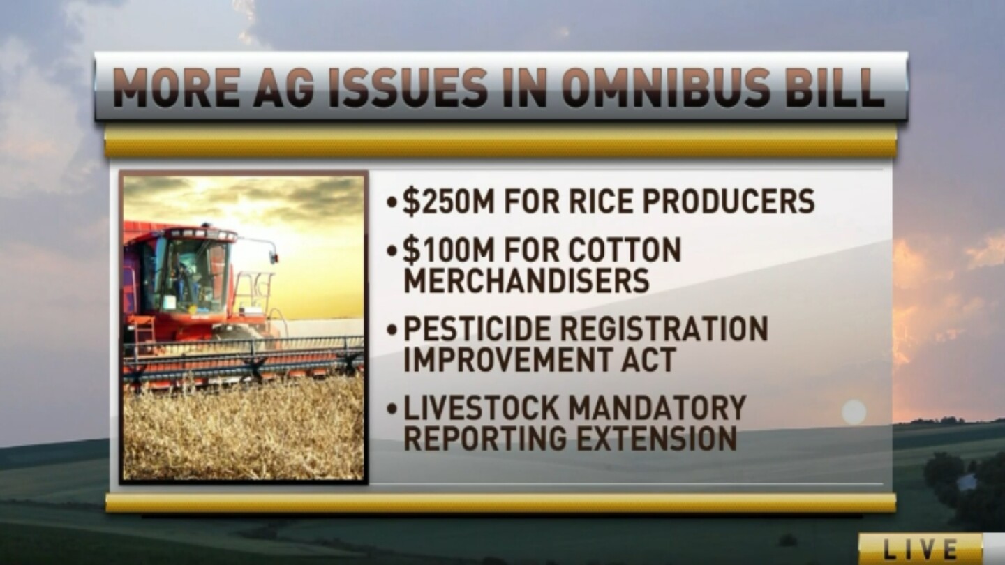 Omnibus Bill What is and isn't included RFDTV