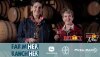 FarmHERs Amy Brown & Paige Dockweiler craft small-batch bourbon in Georgia, blending rare grains for unique flavor.