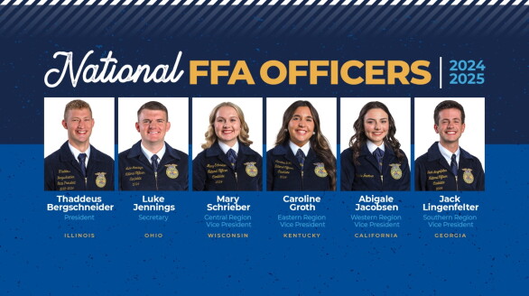 Ffa Inforgraphic Meet your new 2024-2025 National FFA Officers! - RFD