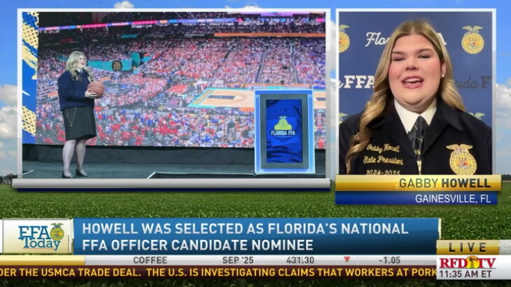 FFA Today: Let's Meet National FFA Officer Candidate Gabby Howell of ...