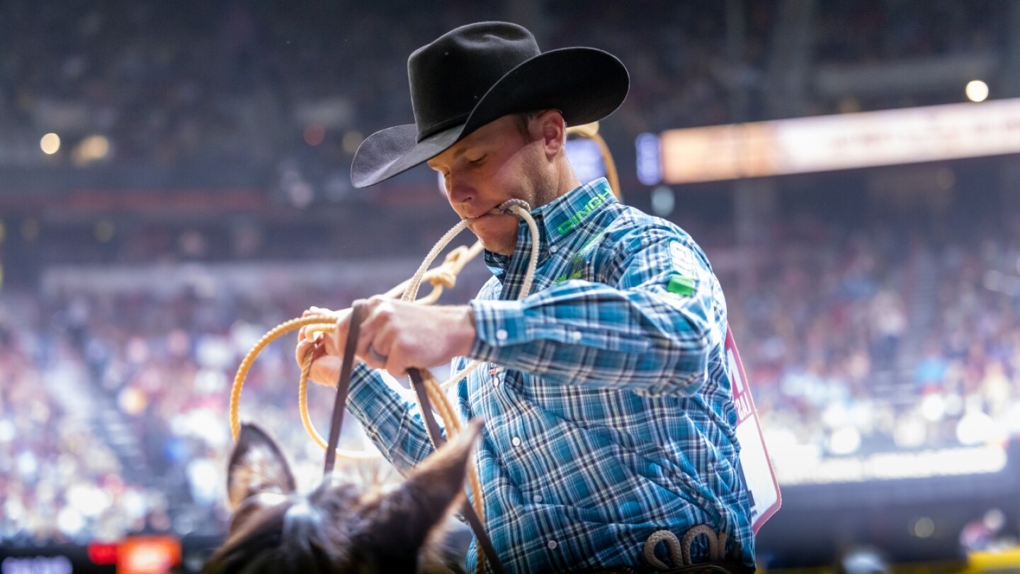 PRCA TieDown Roping World Standings Beau Cooper and Caleb Smidt Make