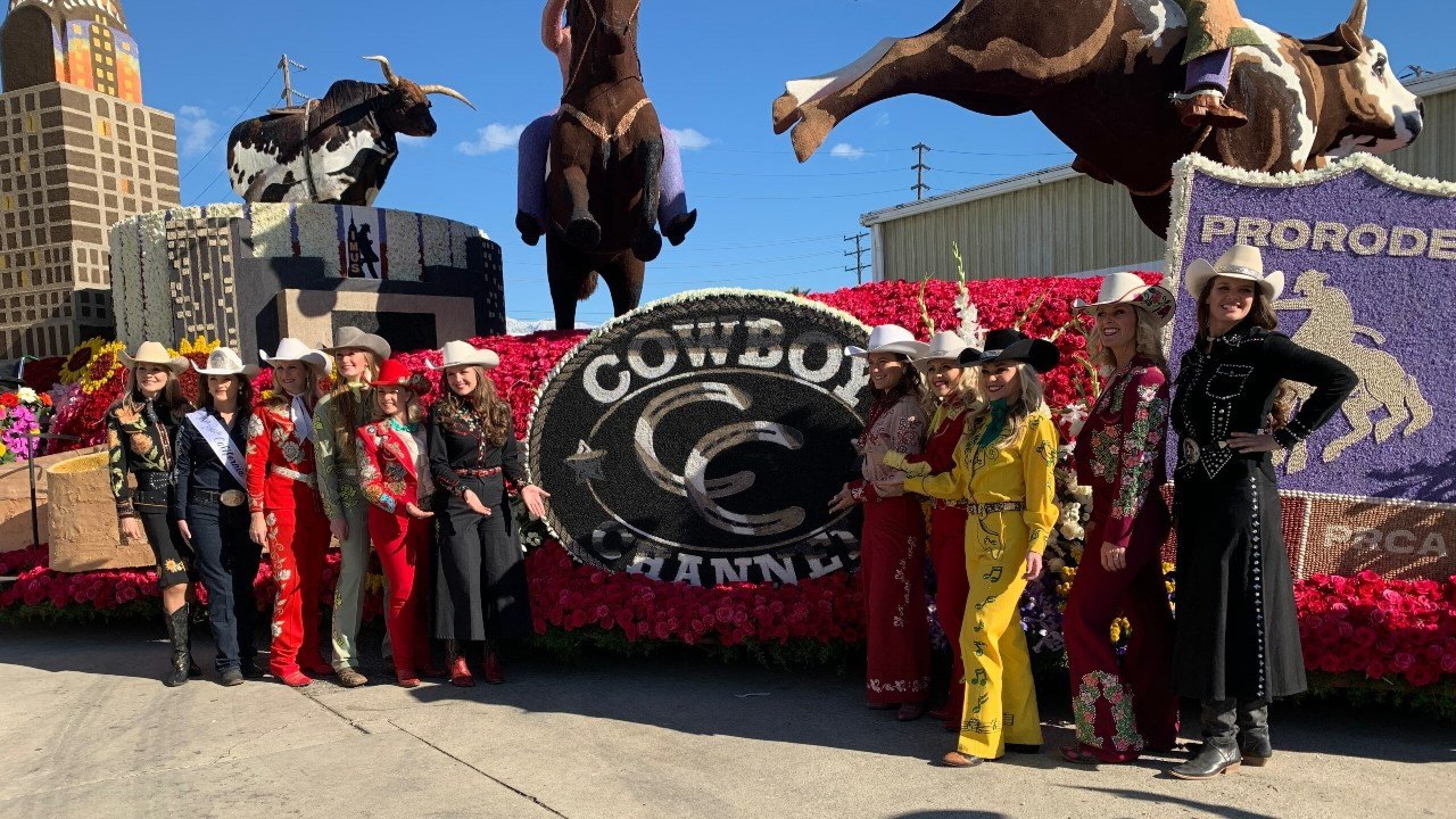 Iconic Rodeo Floats PHOTO GALLERY: The Cowboy Channel's Rose Parade float - RFD-TV