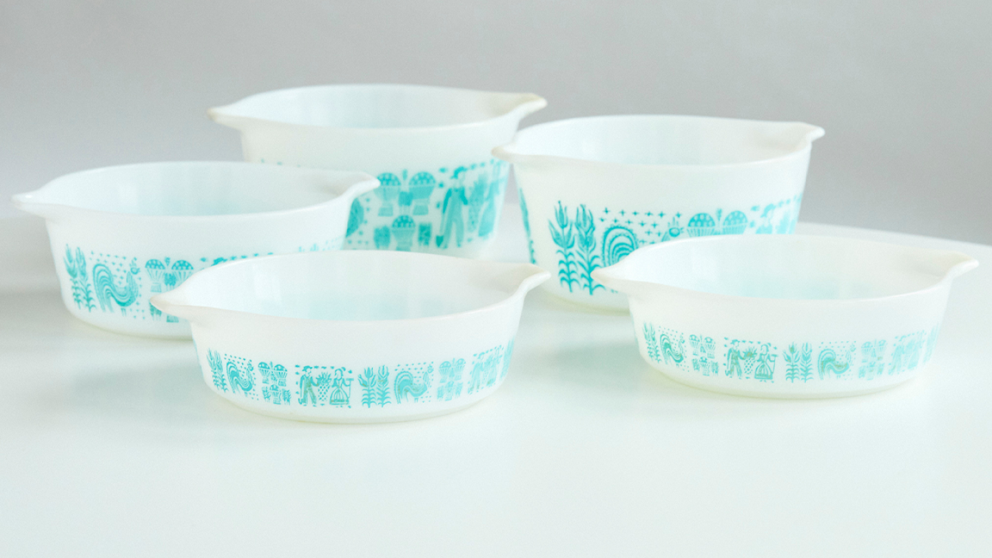 Butterprint Pyrex Pattern 6 Vintage + Secondhand Items Worth Reselling Online - RFD-TV
