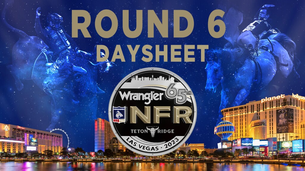 National Finals Rodeo 2025 Round 6 Daysheet The Cowboy Channel