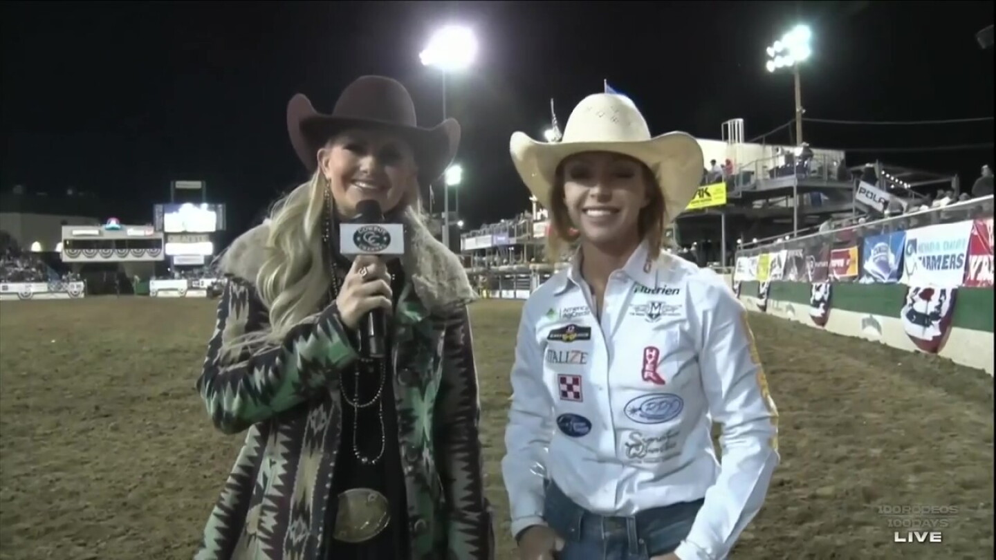 Emily Beisel Rodeo Barrel Racer Emily Beisel Finds Redemption in Reno Rodeo Round 2 - The ...