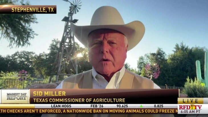 Texas Ag Commissioner Sid Miller responds to the latest case of New ...