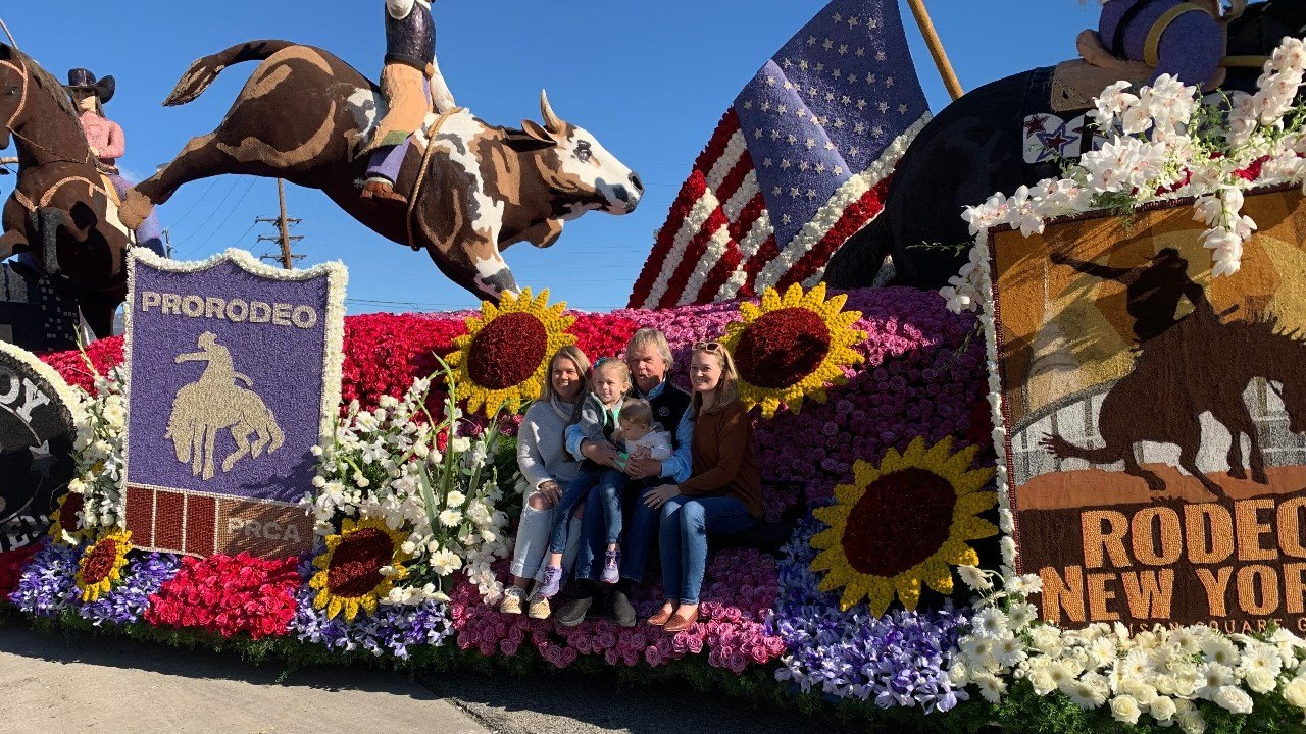 Iconic Rodeo Floats PHOTO GALLERY: The Cowboy Channel's Rose Parade float - RFD-TV