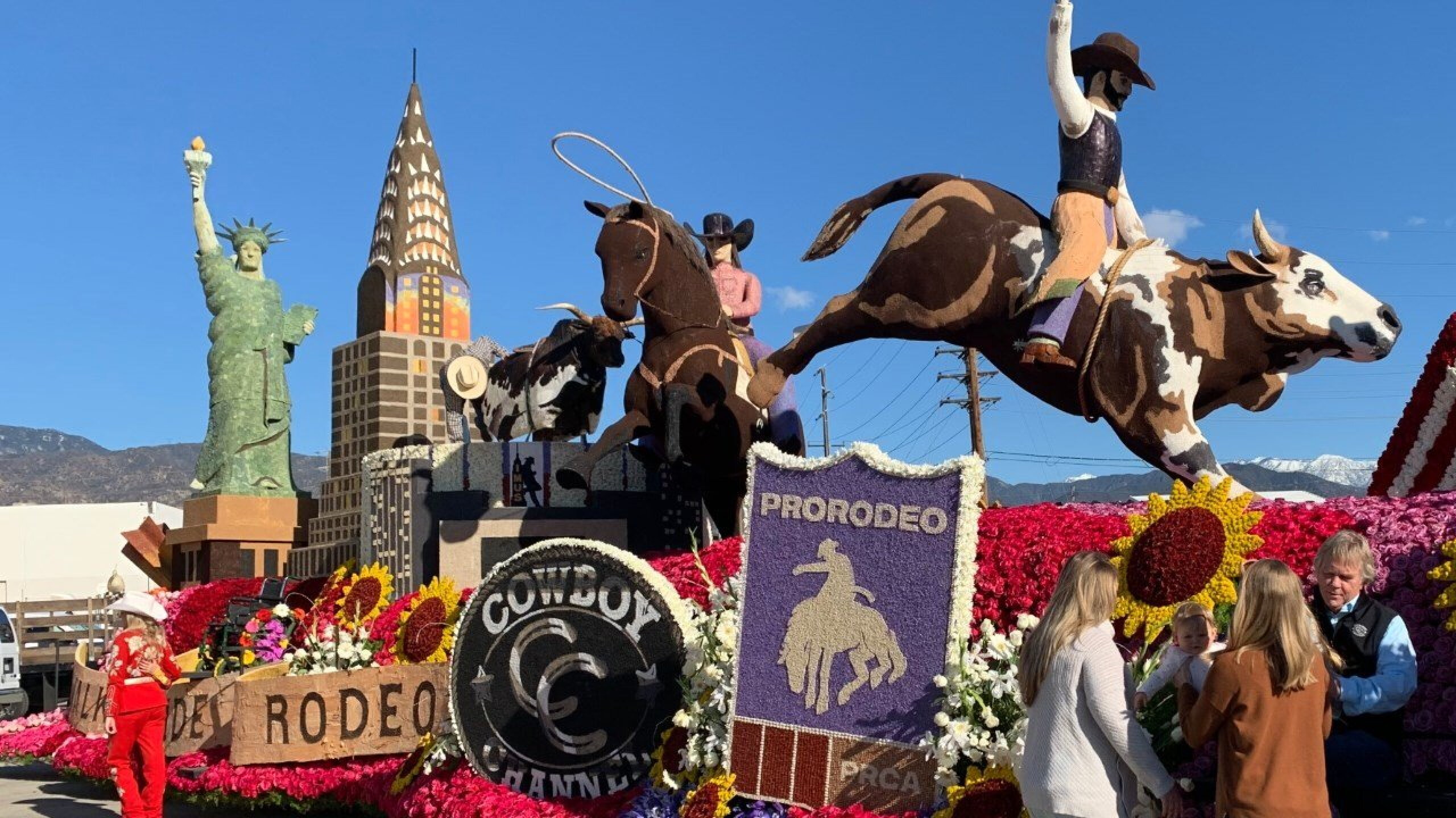 Iconic Rodeo Floats PHOTO GALLERY: The Cowboy Channel's Rose Parade float - RFD-TV