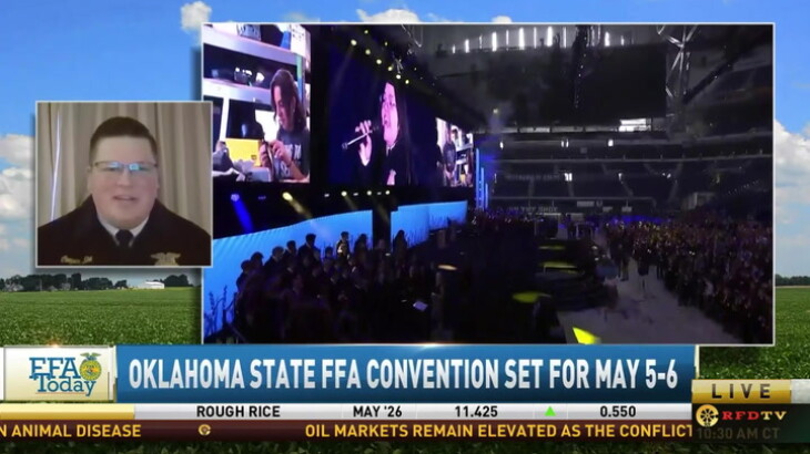 FFA Today: Oklahoma FFA Members Head to Tulsa for State Convention - RFD