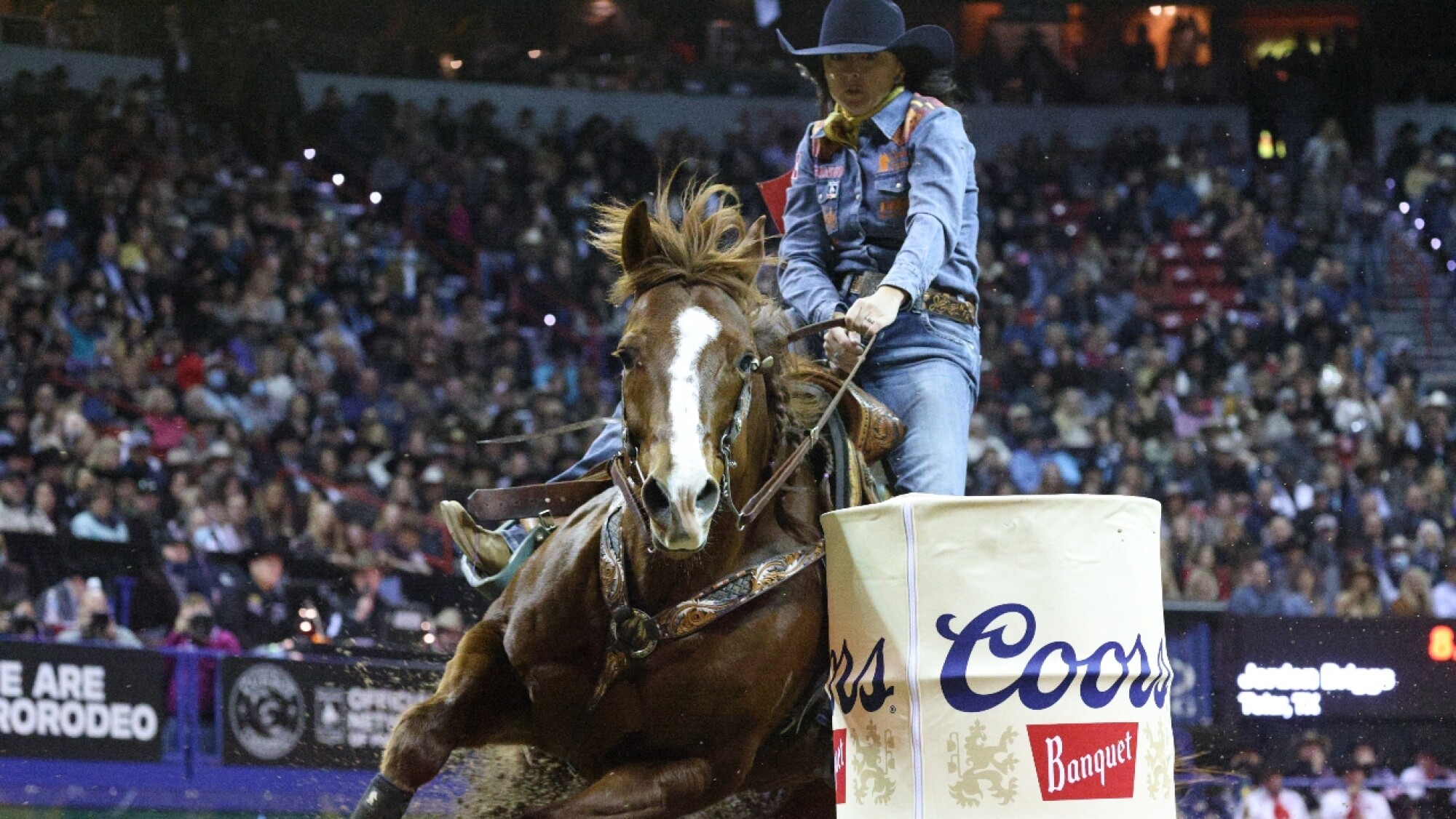Barrel Racer Jordon Briggs Enters NFR No. 1, Looks to Defend World