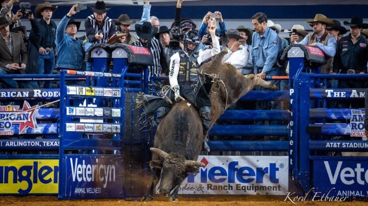Photo Gallery: A weekend of bull riding at AT&T Stadium - RFD-TV