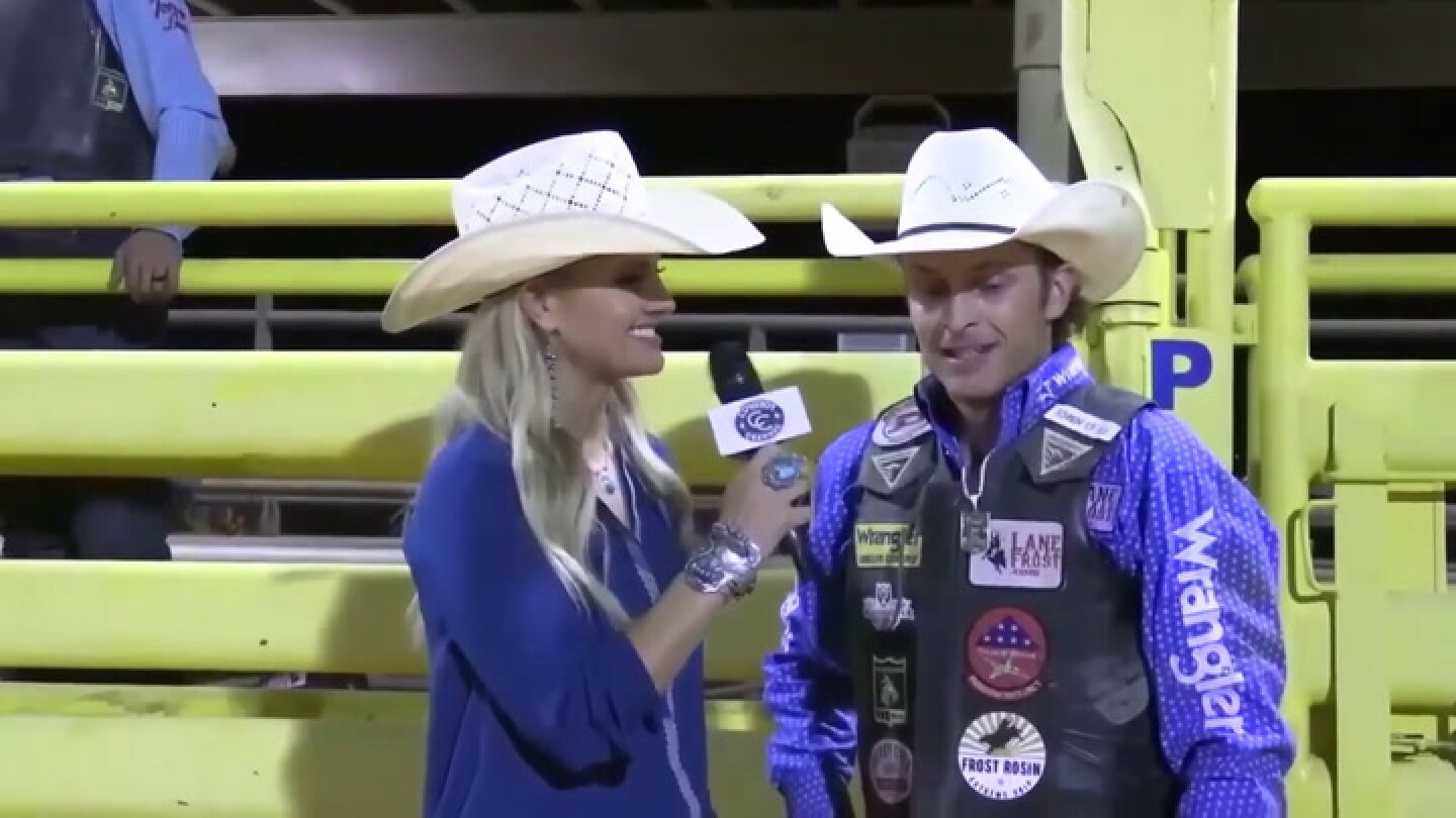 Josh Frost Takes The Title of Lea County Rodeo's Bull Riding Champion